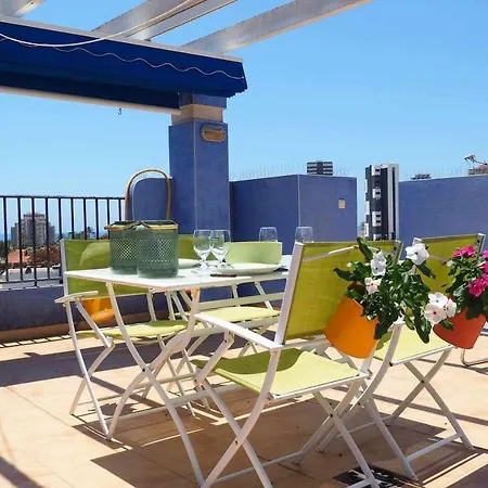 Apartamento Apartamento Con Vistas Al Mar Piscina Gran Terraza Aa Wifi Y Barbacoa *