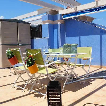 Apartamento Cerca De La Playa Vistas Al Mar Grandes Terrazas Piscina Pk