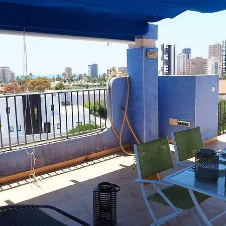 Apartamento Apartamento Con Vistas Al Mar Piscina Gran Terraza Aa Wifi Y Barbacoa *
